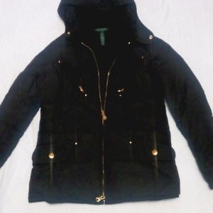 Ralph Lauren Women's coat, black size small